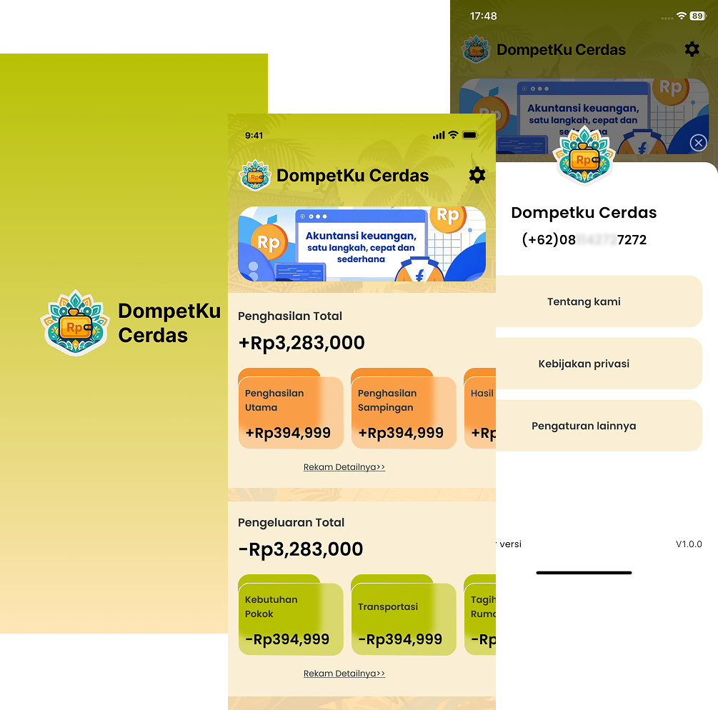 CatatRingkas App Interface
